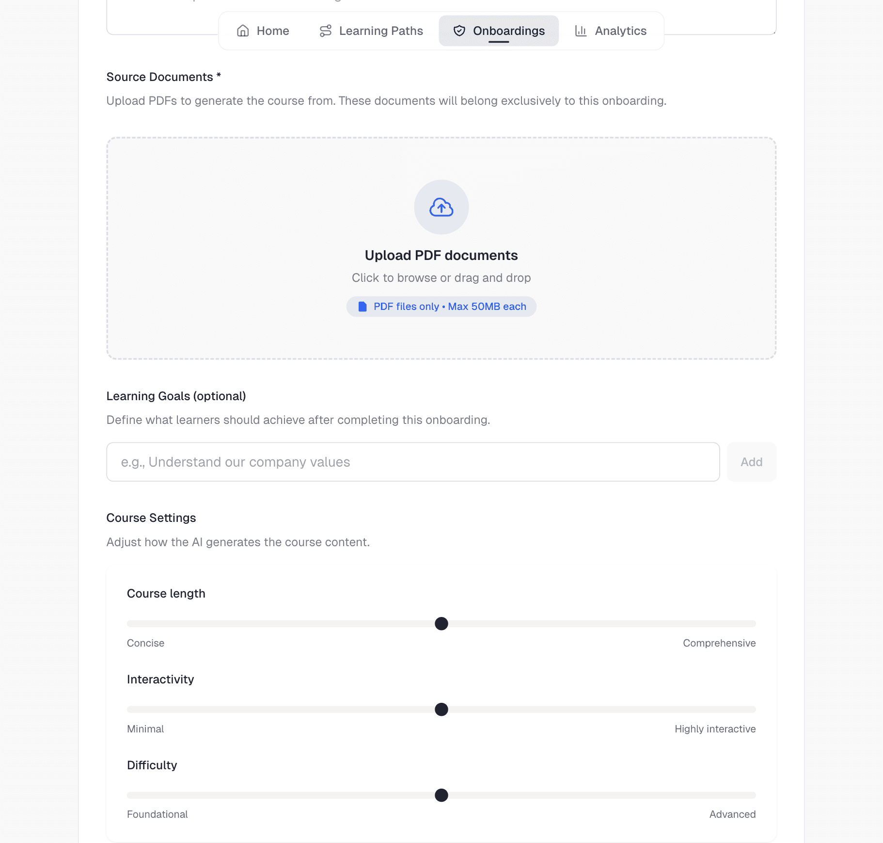 Onboarding